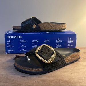 RARE Birkenstock Madrid Big Buckle Rivet Logo Sandals